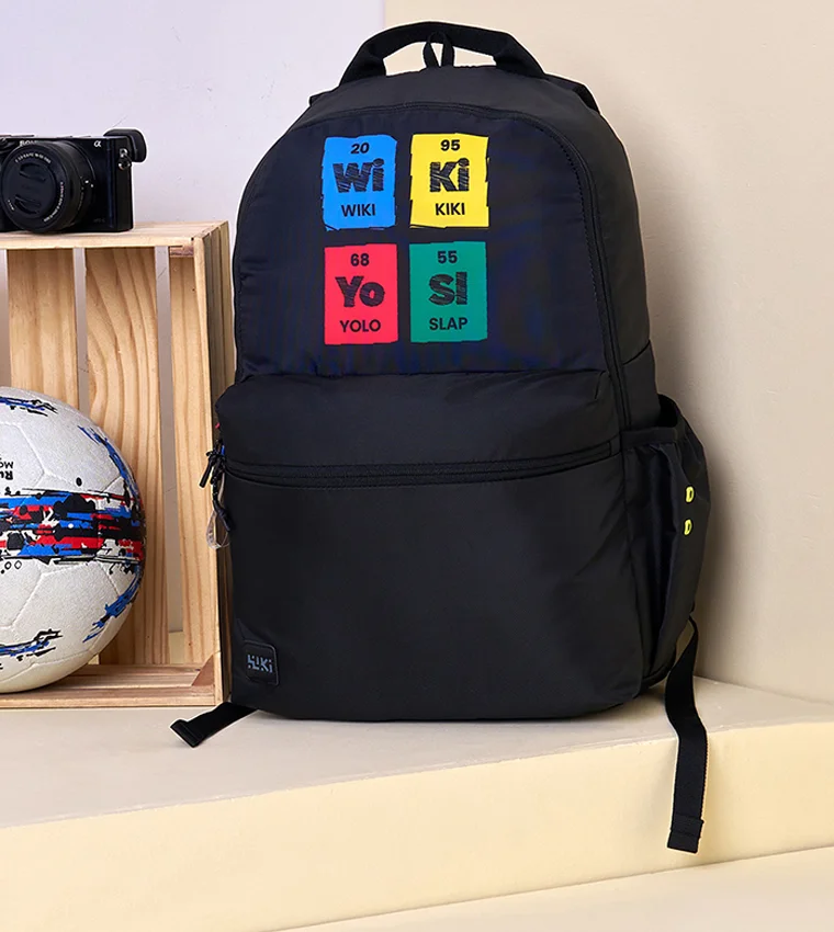 WILDCRAFT Black Wildcraft Wiki_Pack Science Backpack, Black  | Best Price UAE